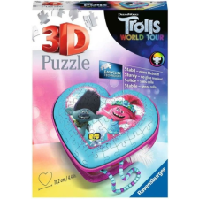 Ravensburger 54 db-os 3D  puzzle - Trollok a világ körül dobozka (11232) puzzle, kirakós