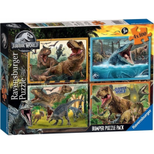 Ravensburger 5619 4x100 db Puzzle - Jurassic World (486742) puzzle, kirakós