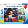 Ravensburger Állatok Felfedezői Puzzle – 3X49 db (4005555040484)