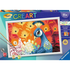 Ravensburger CreArt Kifestő készlet - Büszke páva (20000) kreatív és készségfejlesztő