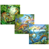 Ravensburger Dinoszauruszok 3 x 49 darabos puzzle  Ajánlott 3-6 éves korig unisex (35488)