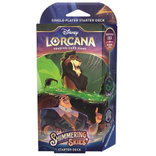 Ravensburger Disney Lorcana: Shimmering Skies - Starter Deck Emerald & Steel társasjáték