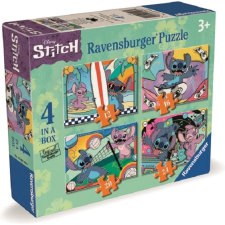 Ravensburger Disney Stitch szórakoztató aktivitások Ravensburger puzzle 4 az 1-ben puzzle, kirakós