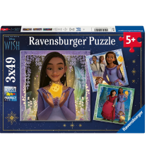 Ravensburger Disney Wish - 3x49 darabos puzzle (05702) puzzle, kirakós