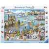 Ravensburger Egy nap a kikötőben 24 darabos puzzle