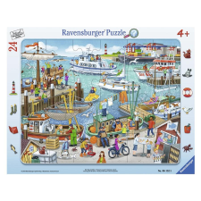  Ravensburger Egy nap a kikötőben 24 darabos puzzle (53126) puzzle, kirakós