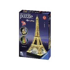 Ravensburger : Eiffel torony - világító - Puzzle puzzle, kirakós