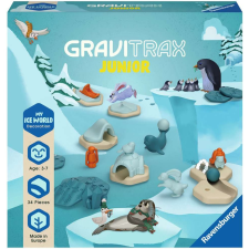 Ravensburger GraviTrax Junior Erweiterung Ice Versenypálya (23748) autópálya és játékautó