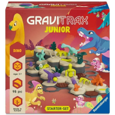 Ravensburger GraviTrax Junior Starter Set L Dino golyópálya építő készlet 24586 (4005556245864) barkácsolás, építés