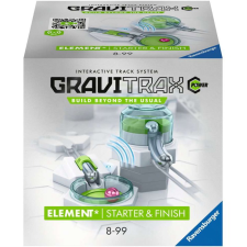 Ravensburger GraviTrax POWER Element Golyópálya Start & Cél állomás kiegészítő (26810) autópálya és játékautó