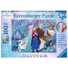 Ravensburger Jégvarázs Csillogó hó - 100 darabos XXL puzzle puzzle, kirakós