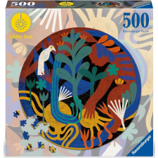 Ravensburger Kerek puzzle Little Sun: Change, 500 darab puzzle, kirakós