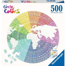 Ravensburger Kör Puzzle 500 Darabos - Mandala (473303) puzzle, kirakós