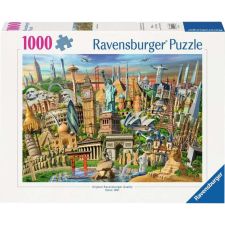 Ravensburger - Látnivalók világszerte 1000 darabos puzzle puzzle, kirakós
