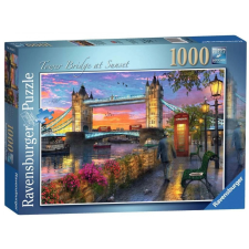 Ravensburger Naplemente a Tower Bridge fölött 1000 darabos Ravensburger puzzle puzzle, kirakós