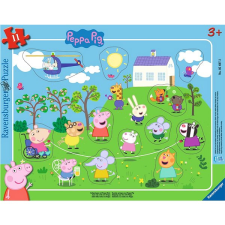 Ravensburger Peppa malac, 8-17 darabos puzzle, kirakós