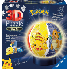 Ravensburger Pokémon éjszakai fény - 72 darabos 3D puzzle puzzle, kirakós