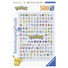 Ravensburger Pokémon kirakó, 500 db, Ravensburger puzzle, kirakós
