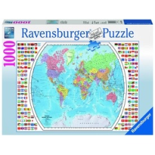 Ravensburger Politikai világtérkép 1000 darabos puzzle puzzle, kirakós