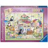Ravensburger Puzzle 1000 db - Bolondos macskák  Ajánlott 10-99 éves korig unisex (6231)