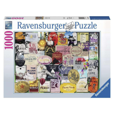  Ravensburger: Puzzle 1000 db - Borcímkék (53870) puzzle, kirakós