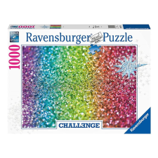  Ravensburger Puzzle 1000 db - Challenge Glitter (93655) puzzle, kirakós