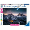 Ravensburger Puzzle 1000 db - Drei Zinnen, Dolomitok  Ajánlott 10-99 éves korig unisex (93726)
