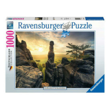 Ravensburger Puzzle 1000 db - Erleuchtung-Elbsandsteing puzzle, kirakós