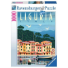 Ravensburger Puzzle 1000 db - Képeslap Liguria  Ajánlott 10-99 éves korig unisex (9968)