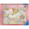 Ravensburger Puzzle 1000 db - Méhecskék  Ajánlott 10-99 éves korig unisex (10462)