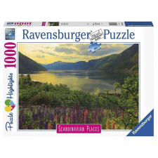  Ravensburger: Puzzle 1000 db - Norvég fjordok (59458) puzzle, kirakós
