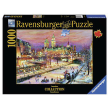 Ravensburger Puzzle 1000 db - Ottawa Winterlude Festiva puzzle, kirakós