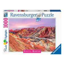  Ravensburger Puzzle 1000 db - Regenbogenberge (93717) puzzle, kirakós