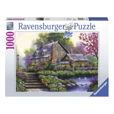 Ravensburger Puzzle 1000 db - Romantikus kis ház puzzle, kirakós