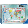 Ravensburger Puzzle 1000 db - Világtérkép  Ajánlott 10-99 éves korig unisex (6151)