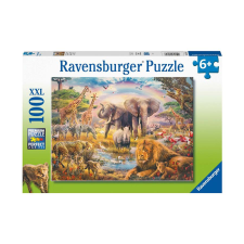  Ravensburger Puzzle 100 db - Afrikai szavanna (03769) puzzle, kirakós