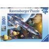 Ravensburger Puzzle 100 db - Küldetés az űrben  Ajánlott 6-10 éves korig unisex (53585)