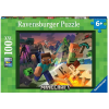 Ravensburger Puzzle 133338 Minecraft: Minecraft szörnyek 100 db