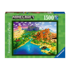 Ravensburger Puzzle 1500 db - A Minecraft világa puzzle, kirakós