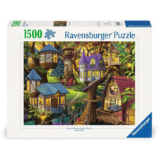 Ravensburger Puzzle 1500 db - Alkonyat a fák tetején puzzle, kirakós