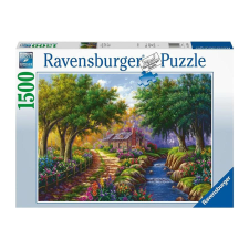  Ravensburger Puzzle 1500 db - Ház a folyónál (86797) puzzle, kirakós