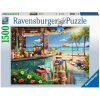 Ravensburger Puzzle 1500 db - Strand bár  Ajánlott 10-99 éves korig unisex (99913)