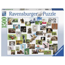  Ravensburger: Puzzle 1500 db - Vicces állatok puzzle, kirakós