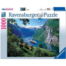 Ravensburger Puzzle 158041 Norvég fjordok 1000 db puzzle, kirakós