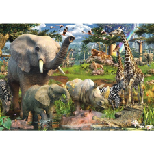  Ravensburger: Puzzle 18000 db - Az itatónál (96359) puzzle, kirakós