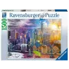 Ravensburger Puzzle 1 500 db - New York télen-nyáron