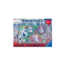  Ravensburger Puzzle 2x12 db - Olaf a kedvenc (03791) puzzle, kirakós