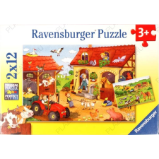 Ravensburger Puzzle 2x12 db - Tanyasi élet 075607 puzzle, kirakós