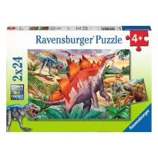 Ravensburger Puzzle 2x24 db - Vadállatok puzzle, kirakós