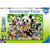 Ravensburger : Puzzle 300 db - Vadvilág-szelfi